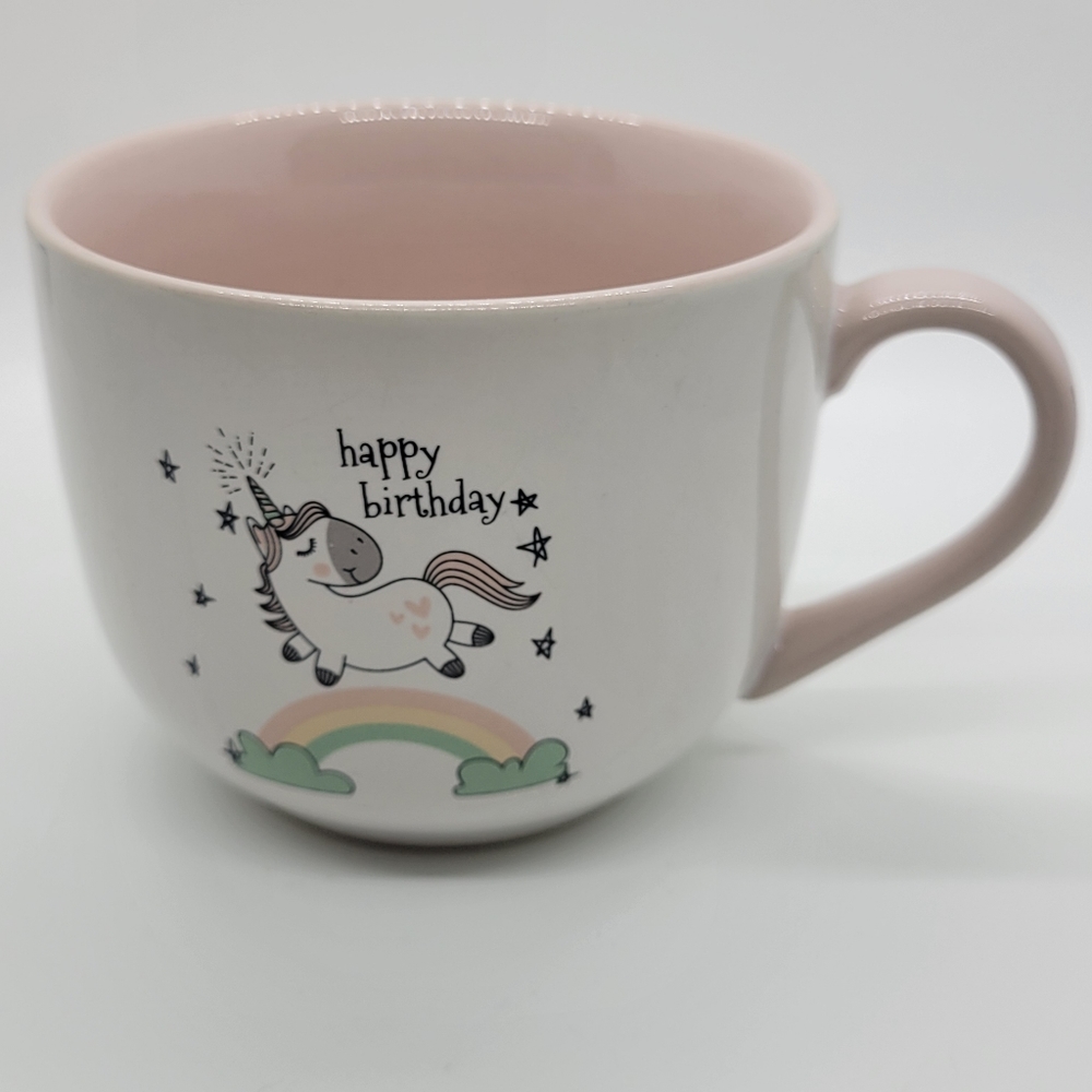 Ten Strawberry Street Birthday Unicorn Rainbow Mug Coffee Tea Magic Rainbowcore